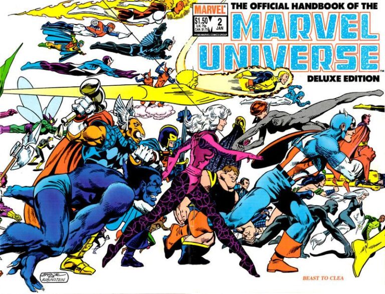The Official Handbook of the Marvel Universe #2 - Beast To Clea