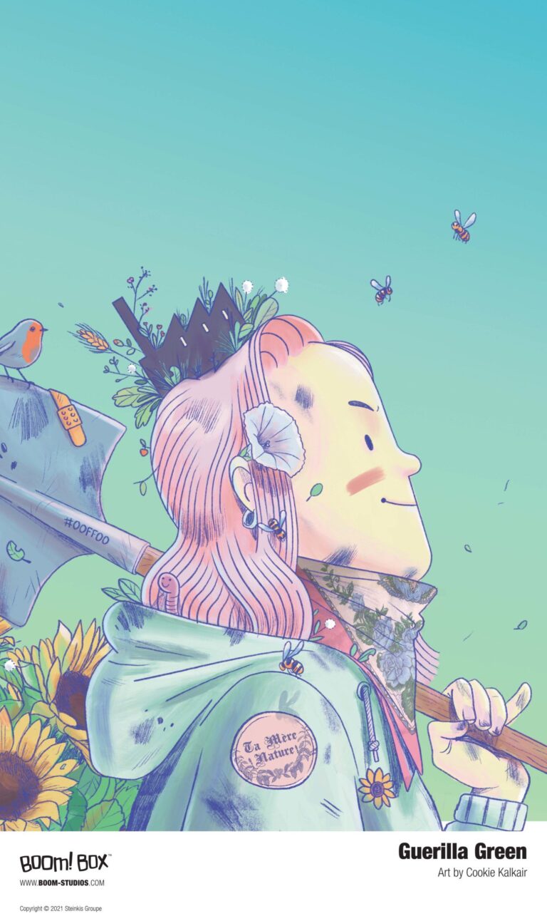 Your First Look at GUERILLA GREEN From BOOM! Studios