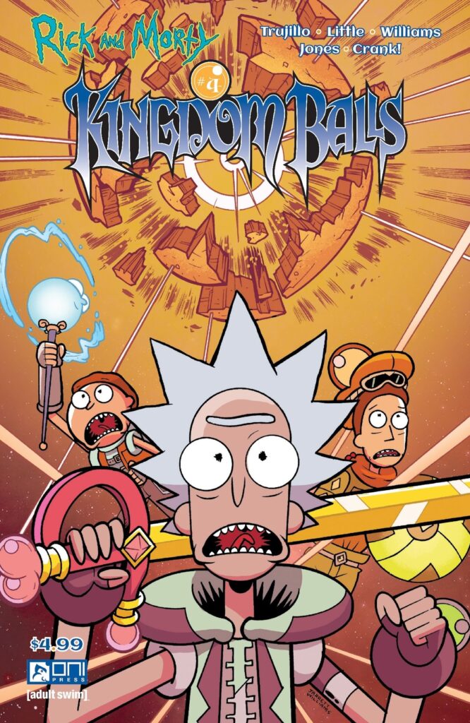 Rick and Morty: Kingdom Balls #4 (Oni Press ) First Look
