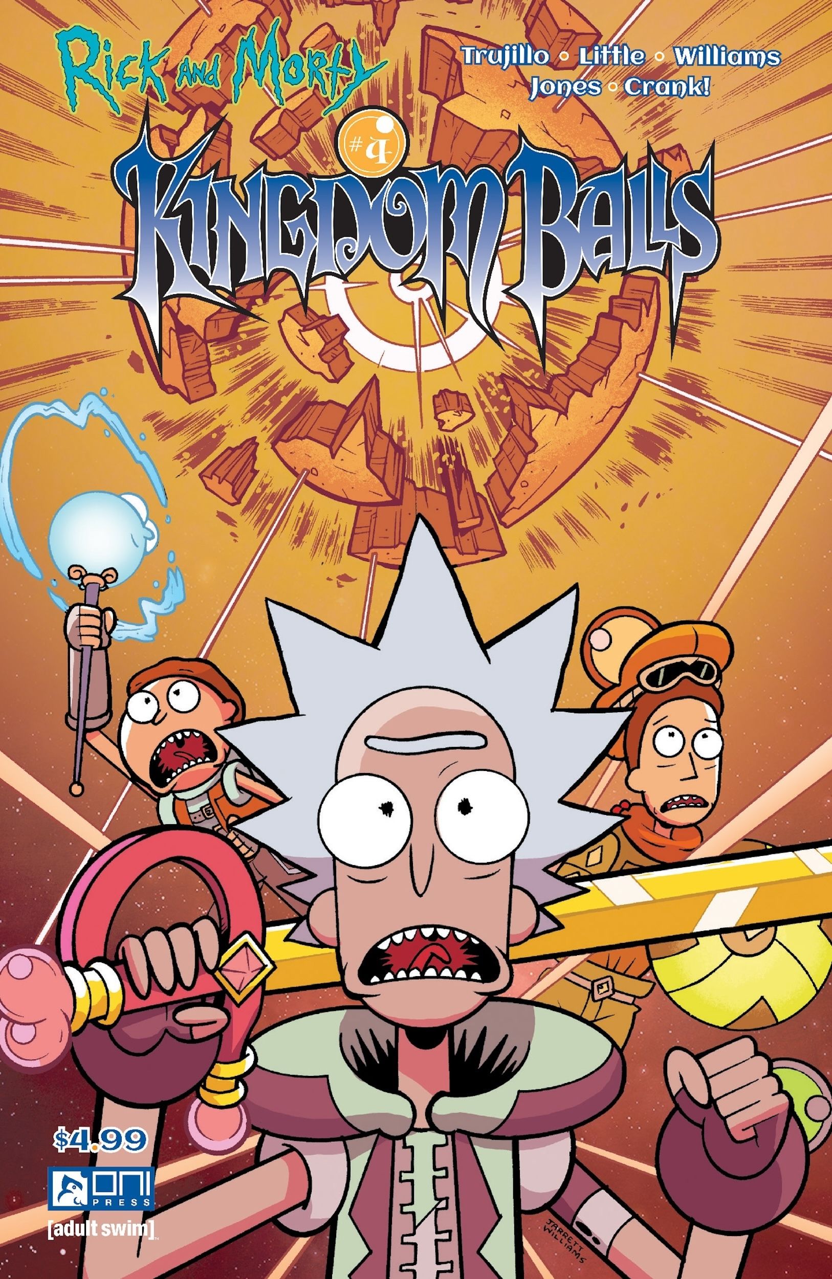 Rick and Morty: Kingdom Balls #4 (Oni Press ) First Look