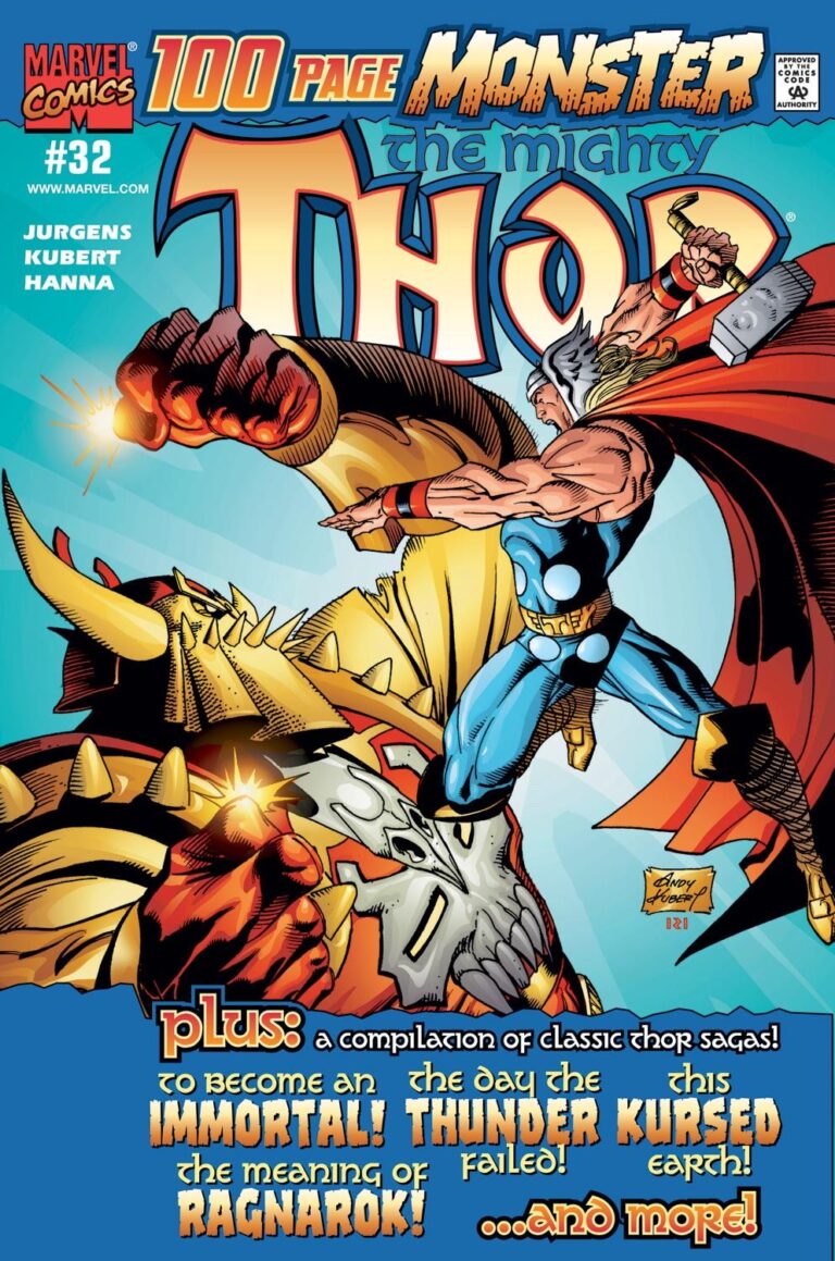 Thor #32 (Marvel Comics) Comic Covers