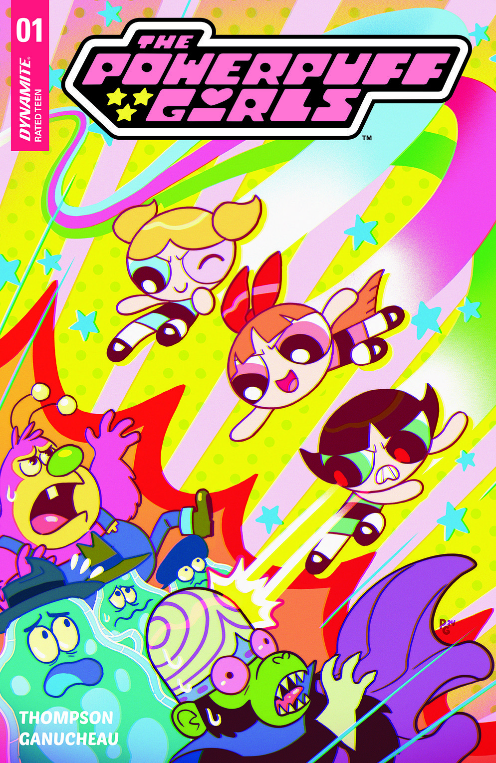 The Powerpuff Girls #1 (Dynamite Entertainment) First Look - The Comic ...