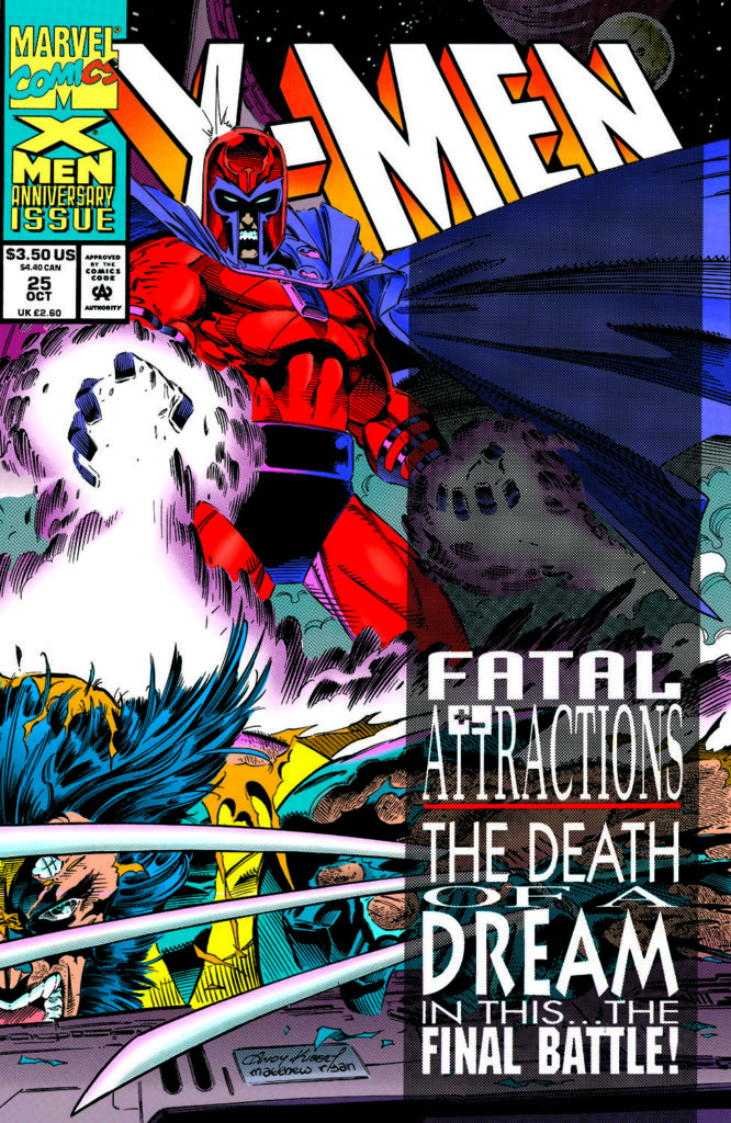 Fatal Attractions (August 17, 1993) This Day In Comics - X-Men #25