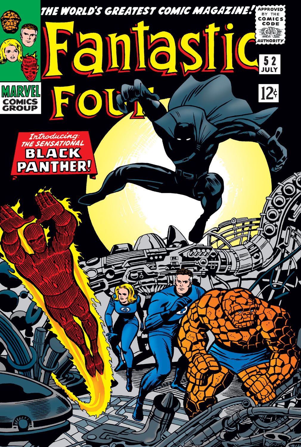 Black Panther First Appearance: FF #52 (1966)