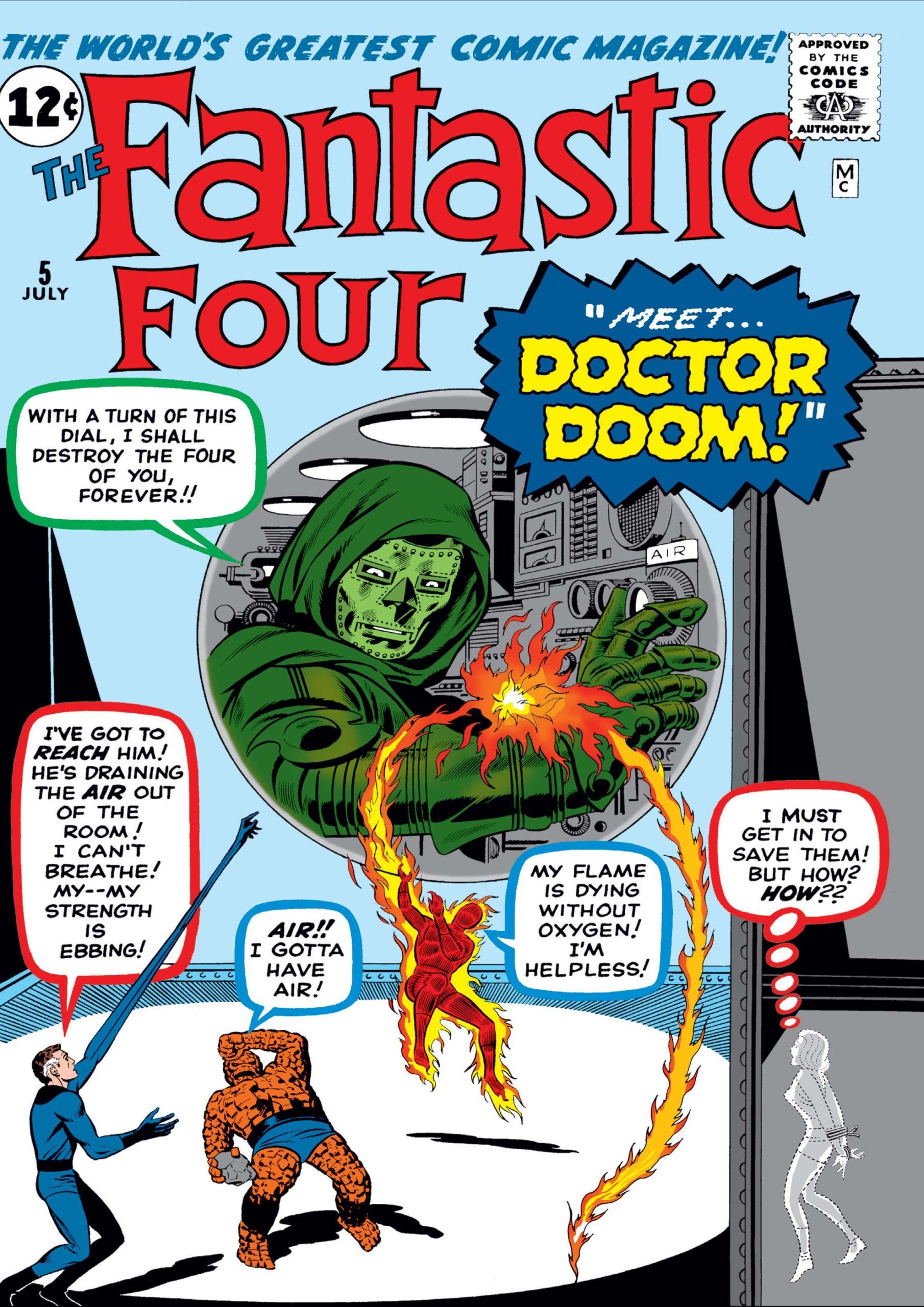 Fantastic Four #5: Doctor Doom's Iconic Debut!