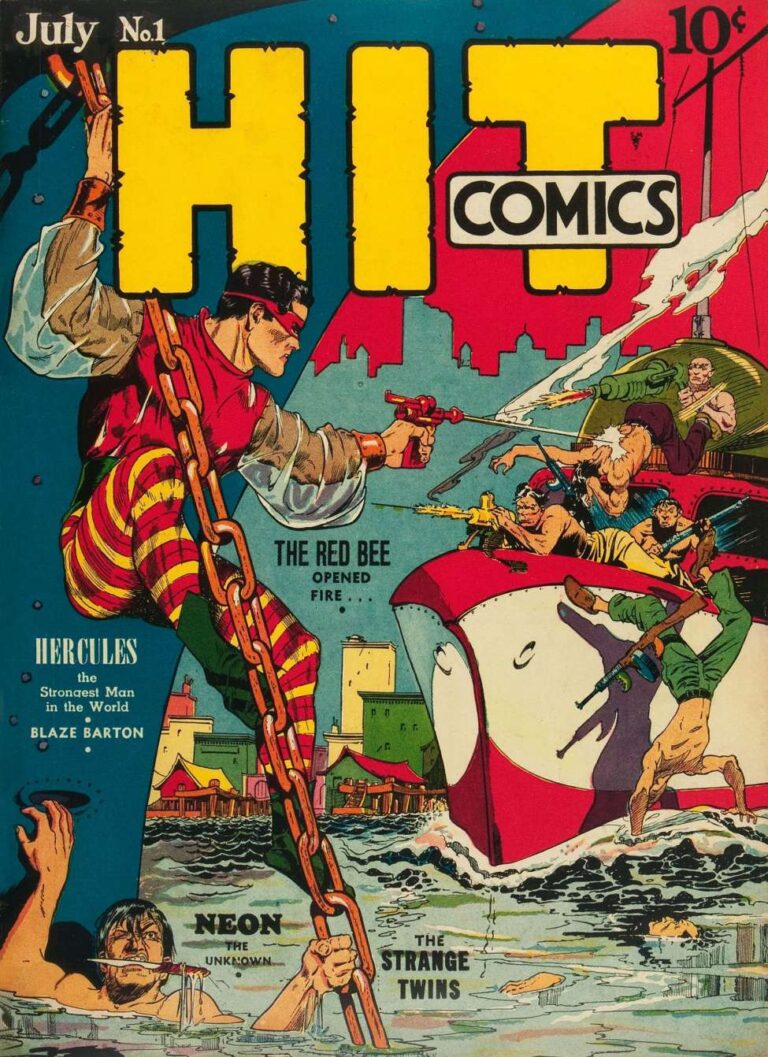 Red Bee First Appearance: This Day in Comics