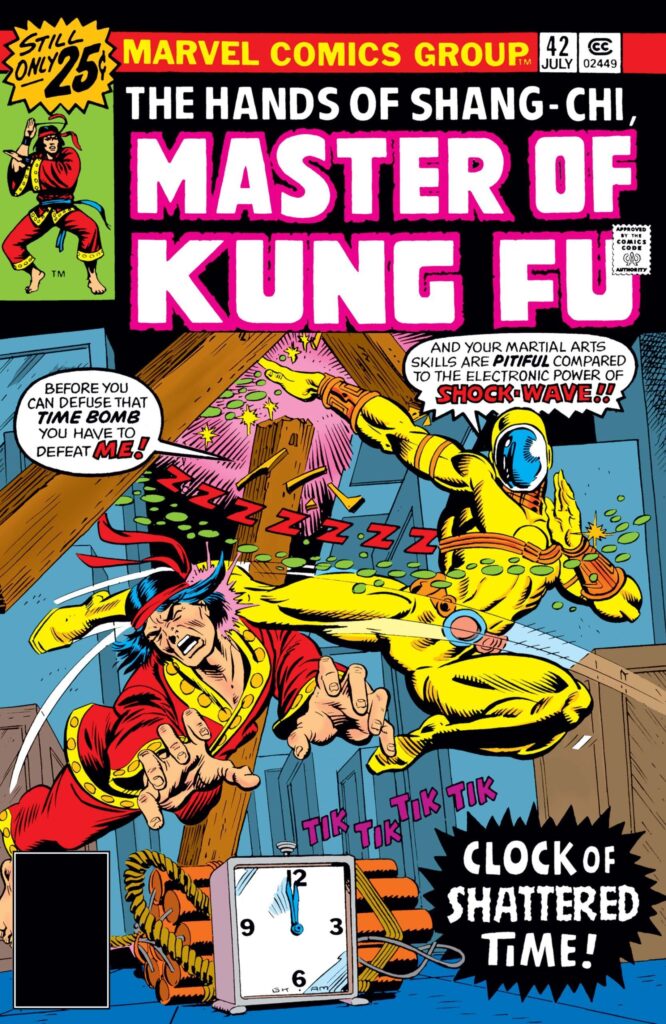 Shockwave Shocks Shang-Chi! Master of Kung Fu #42 Debut