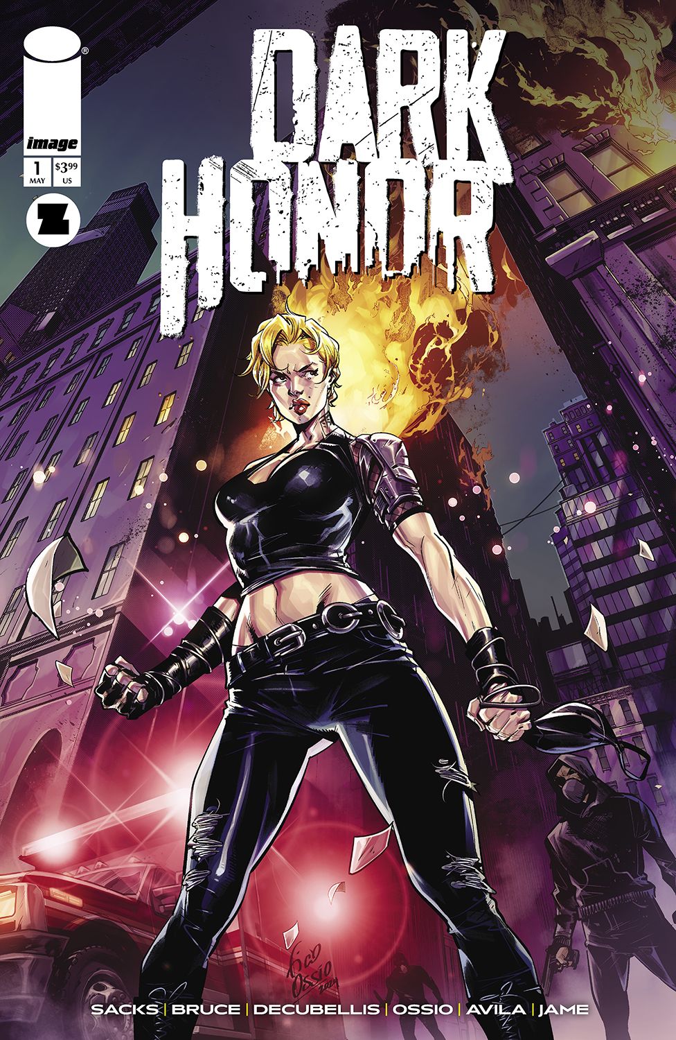 Dark Honor Comic: NYC Crime Thriller Hits in May