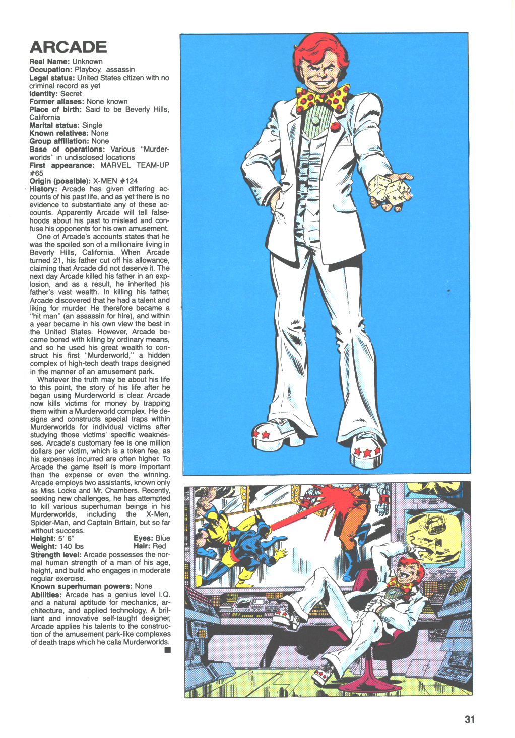 Marvel's Arcade: Master of Murderworld (1983)