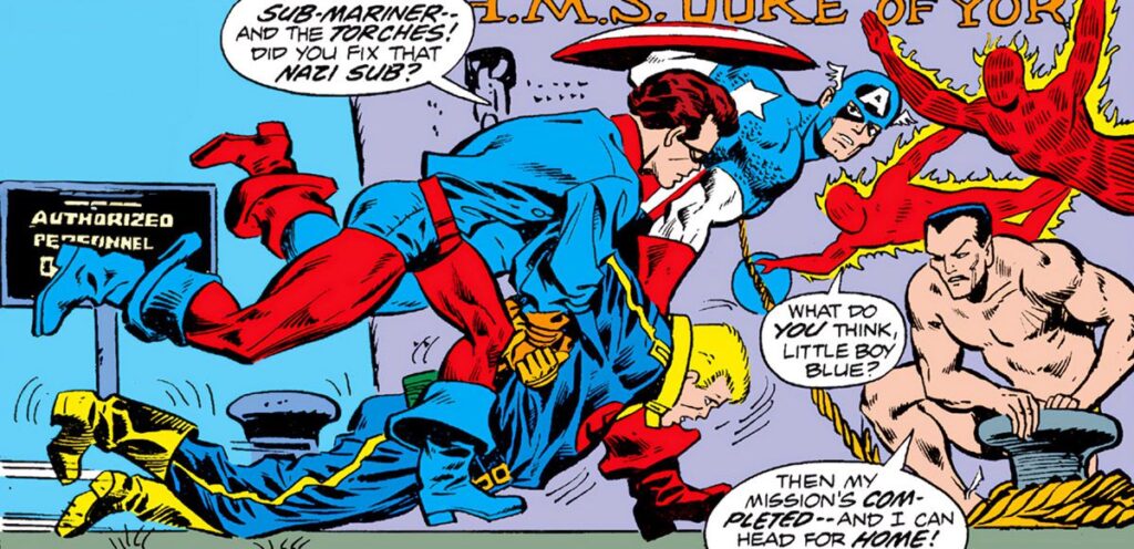 The Invaders Marvel Comics: WWII Heroes Unite!