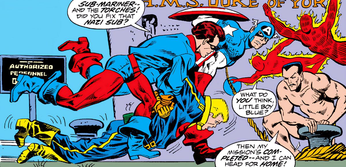 The Invaders Marvel Comics: WWII Heroes Unite!